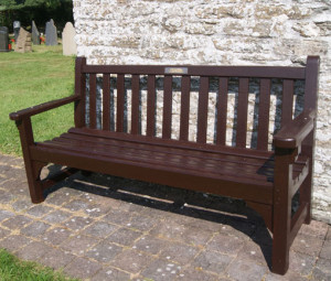 Winston Williams memorial bench