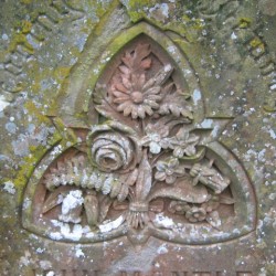 carved headstone