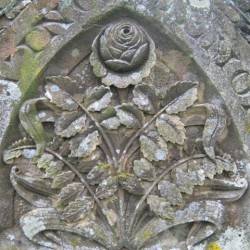 headstone carving