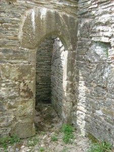 Arched Doorway Inside Mound